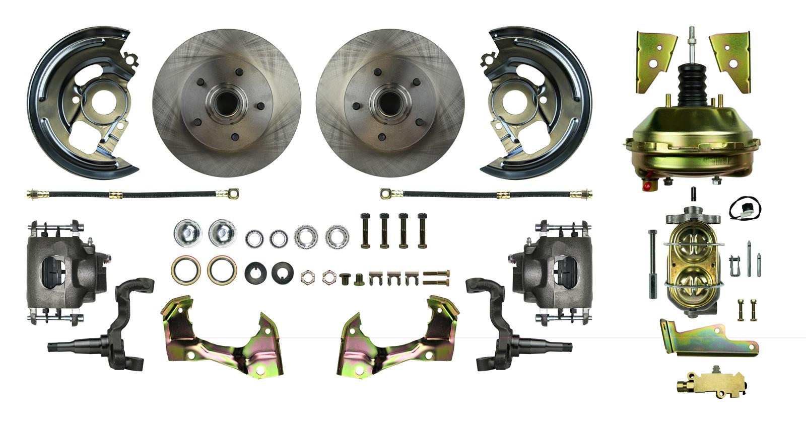 The Right Stuff AFXDC01C The Right Stuff Front Disc Brake Conversion Kits - Zander Auto Parts
