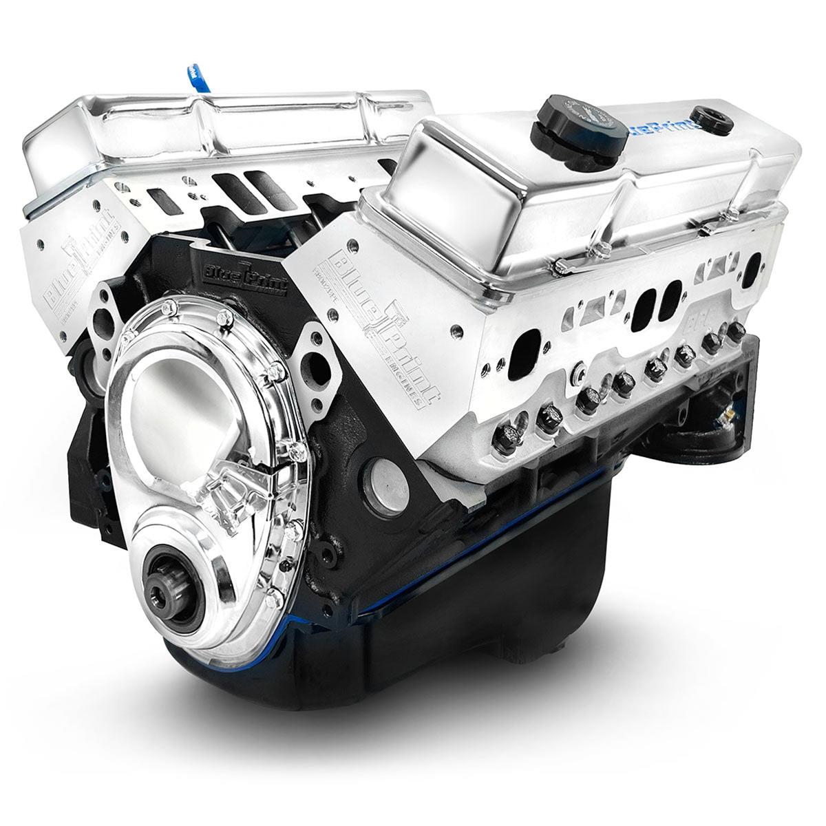 BluePrint Engines BP38318CT1 BluePrint Engines GM 383 C.I.D. 436 HP Base Stroker Long Block Crate Engines - Zander Auto Parts