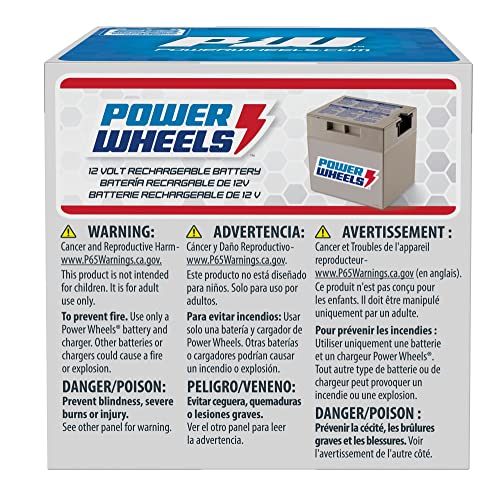 Power Wheels 12 Volt Rechargeable Replacement - Zander Auto Parts