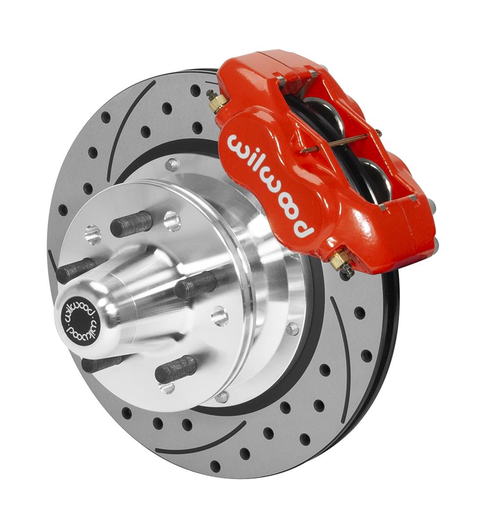 Wilwood Disc Brakes 140-15465-DR Wilwood Forged Dynalite Pro Series Front Disc Brake Kits - Zander Auto Parts