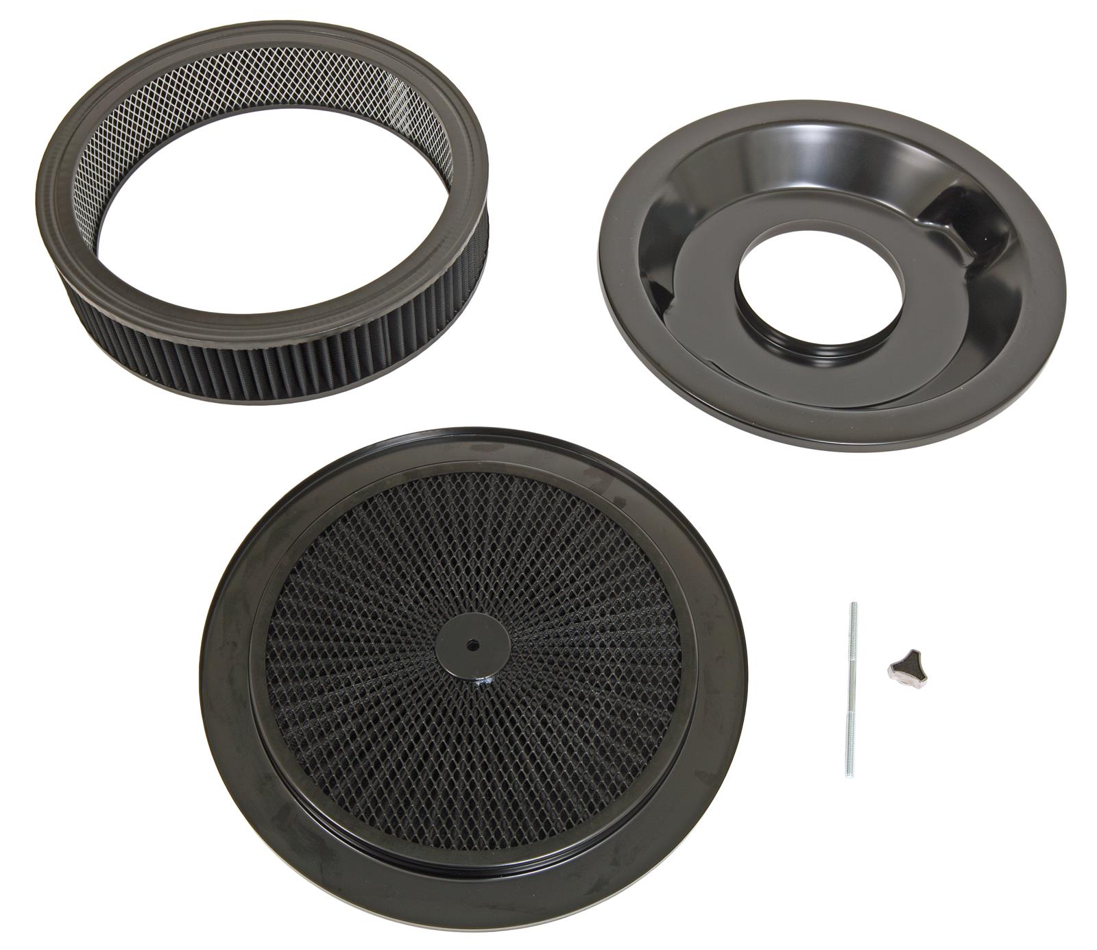 Summit Racing SUM-239518 Summit Racing™ Air Cleaners with Reusable Filters - Zander Auto Parts