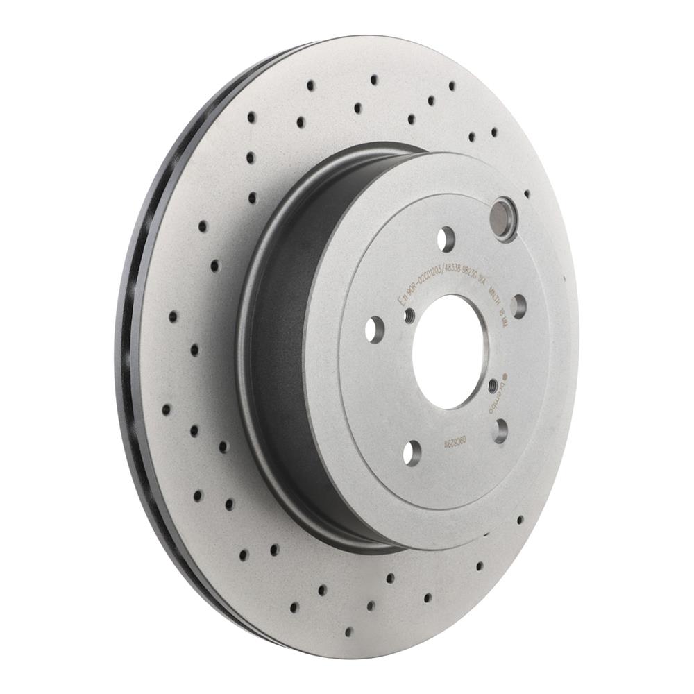 Brembo 09.C829.11 Brembo Prime UV Coated Brake Rotors - Zander Auto Parts
