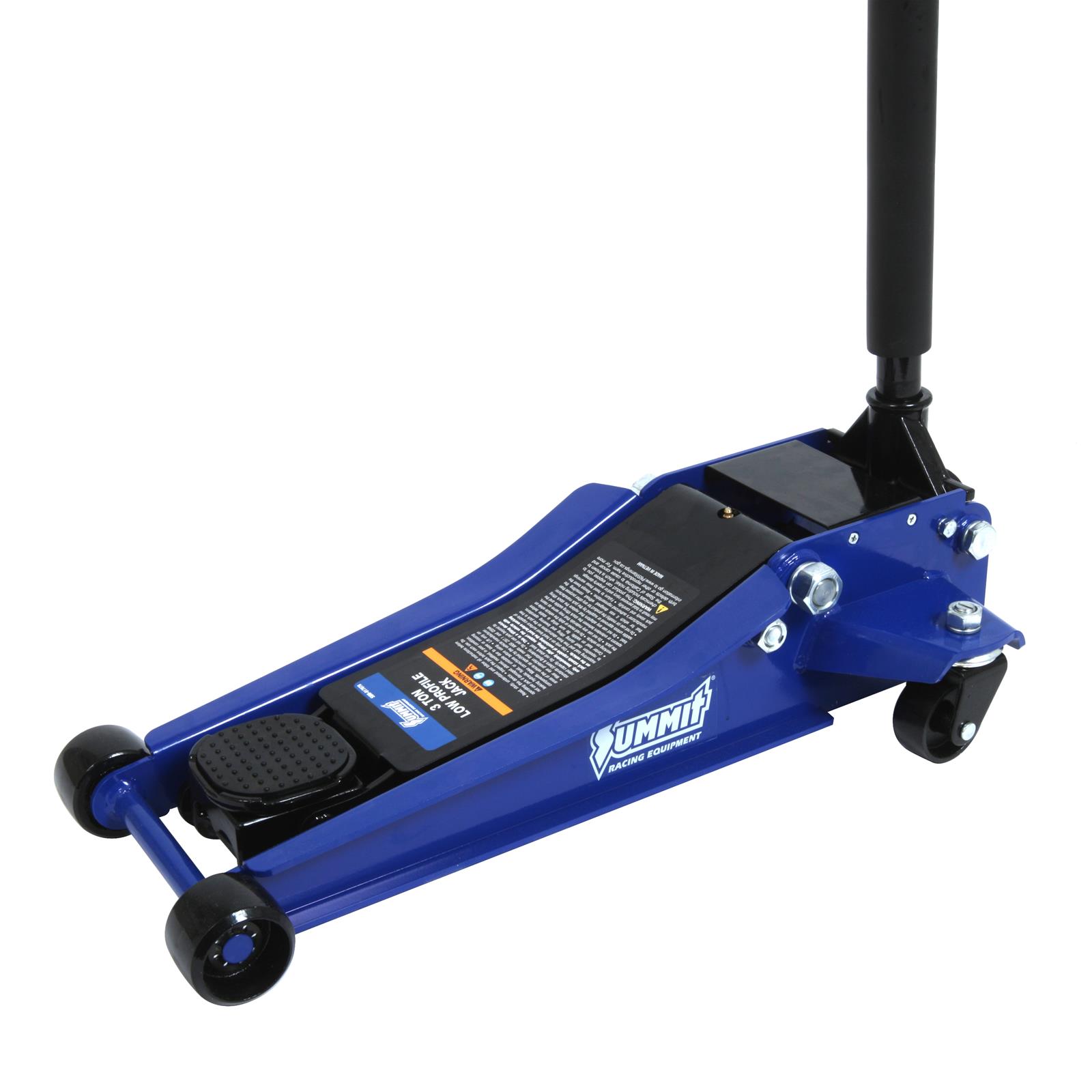 Summit Racing SUM-917078 Summit Racing™ 3 Ton Steel Low Profile Floor Jacks - Zander Auto Parts