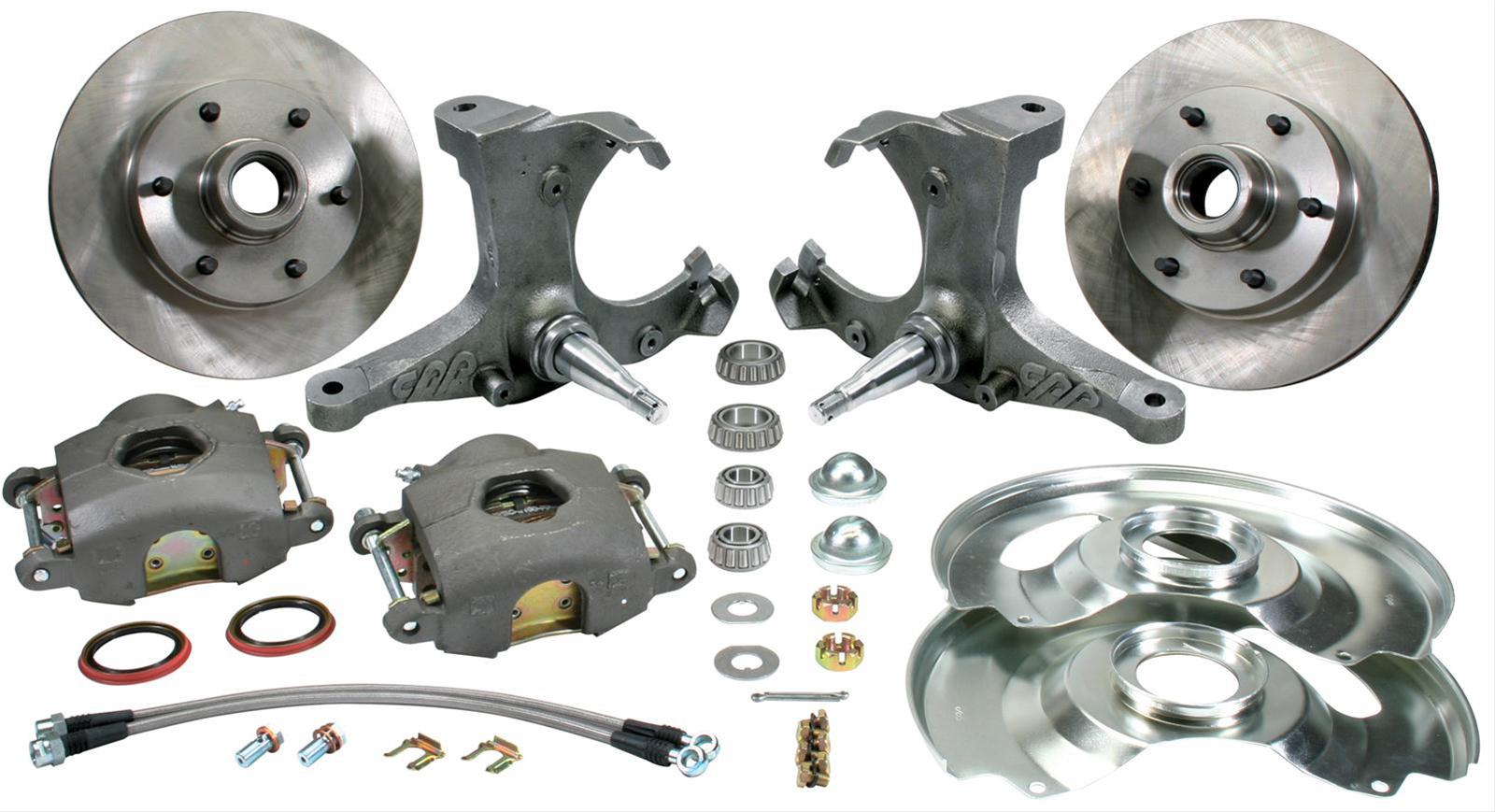Classic Performance 6370SWBK-6OE-S Classic Performance Upgrade Stock Spindle Brake Kits - Zander Auto Parts