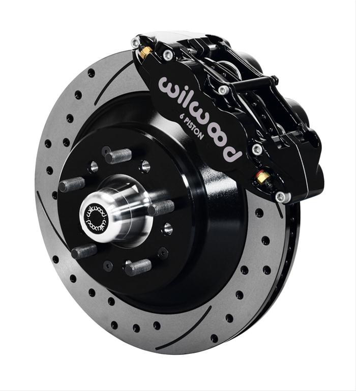 Wilwood Disc Brakes 140-12275-D Wilwood Forged Narrow Superlite 6R Big Brake Front Brake Kits - Zander Auto Parts