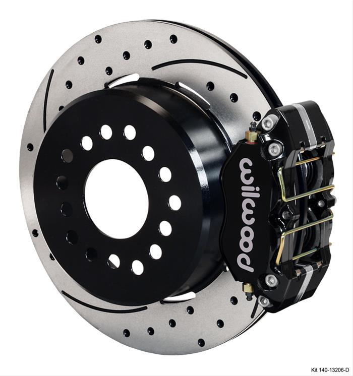 Wilwood Disc Brakes 140-13206-D Wilwood DynaPro Dust-Boot Rear Parking Brake Kits - Zander Auto Parts