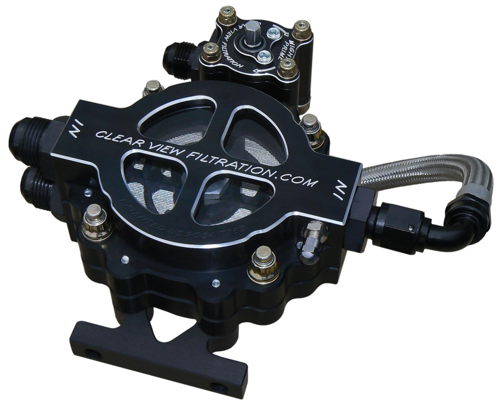 Clear View Filtration 1000-4-B Clear View Filtration Mighty Prime High Pressure Priming Systems - Zander Auto Parts