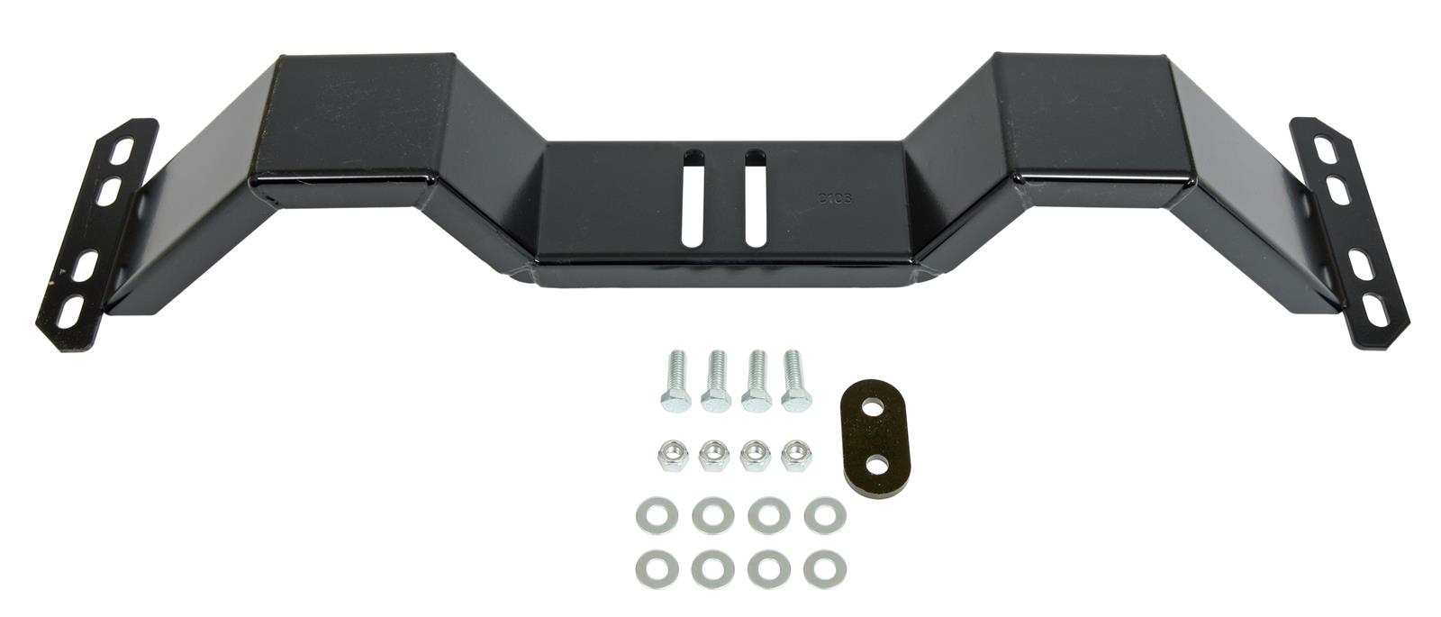 Summit Racing SUM-770282 Summit Racing™ Dual-Exhaust Transmission Crossmembers - Zander Auto Parts