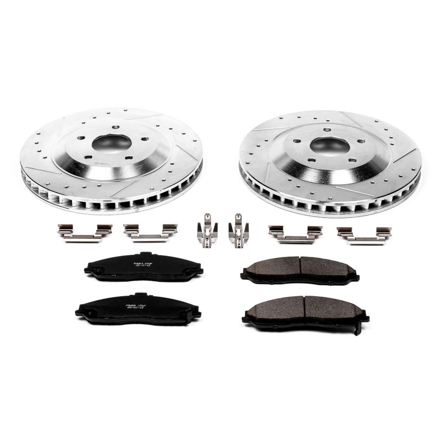 PowerStop K1560 PowerStop Z23 Evolution Sport Brake Upgrade Kits - Zander Auto Parts