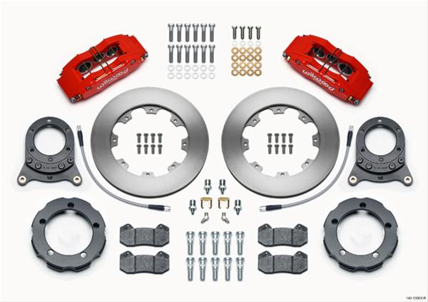Wilwood Disc Brakes 140-13303-R Wilwood Forged DynaPro 6 Big Brake Front Brake Kits - Zander Auto Parts