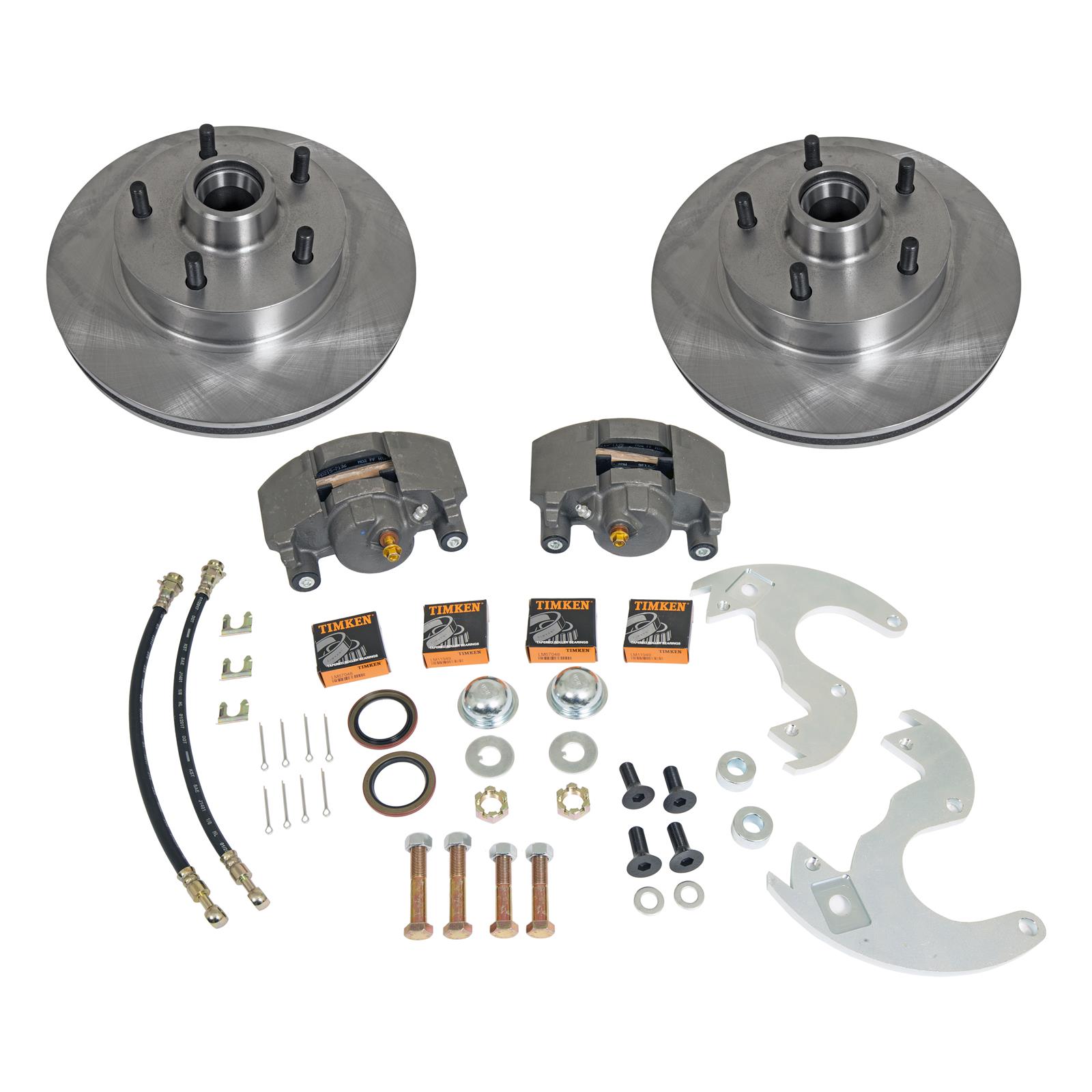 The Right Stuff AFXWK14 The Right Stuff Disc Brake Conversion Kits for 14 in. Wheels - Zander Auto Parts