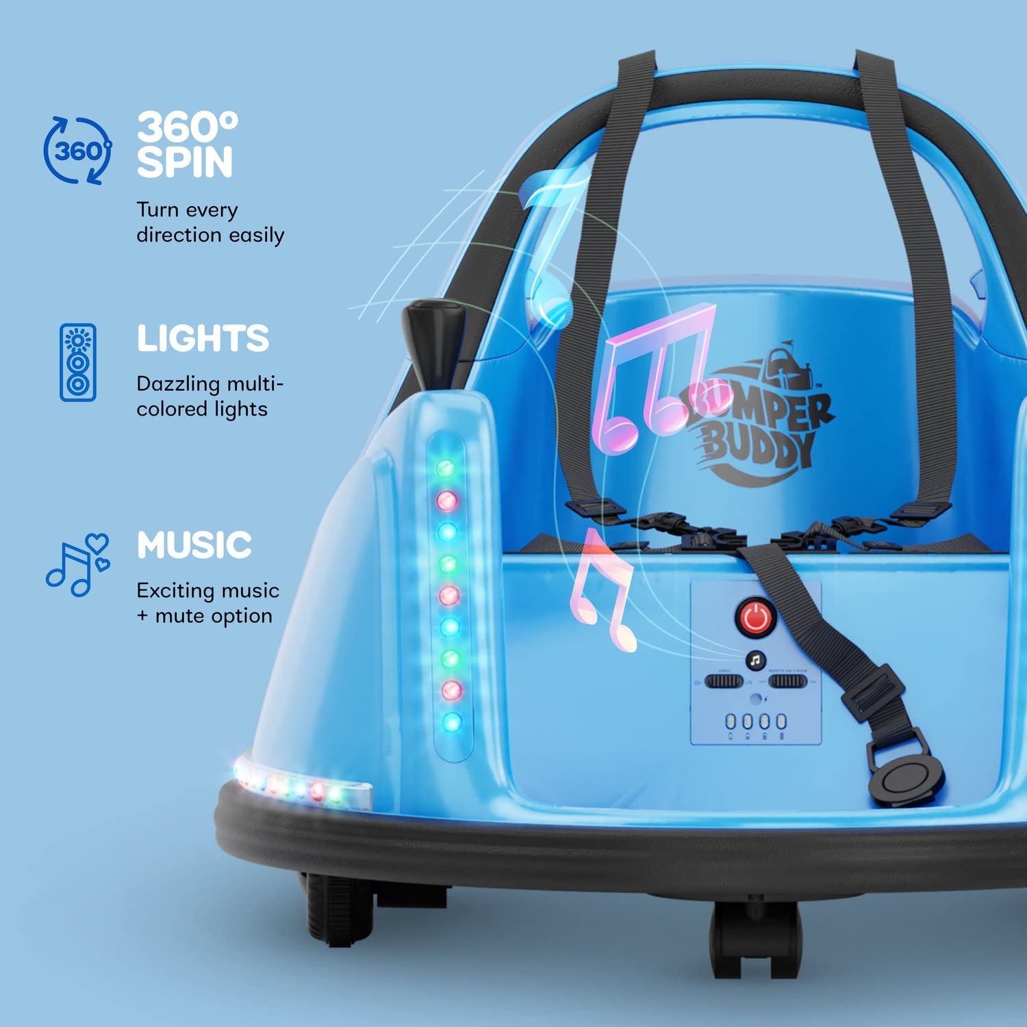 Electric Bumper Toddlers 2 Speed Girls - Zander Auto Parts