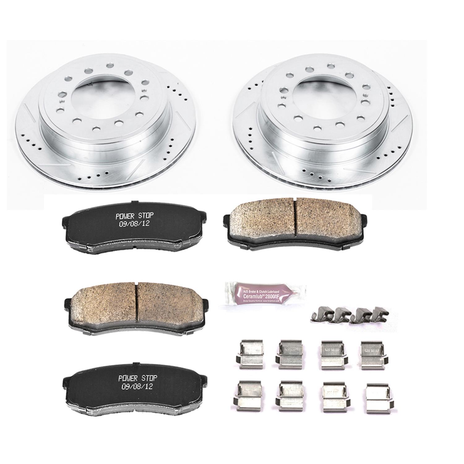 PowerStop K5875 PowerStop Z23 Evolution Sport Brake Upgrade Kits - Zander Auto Parts