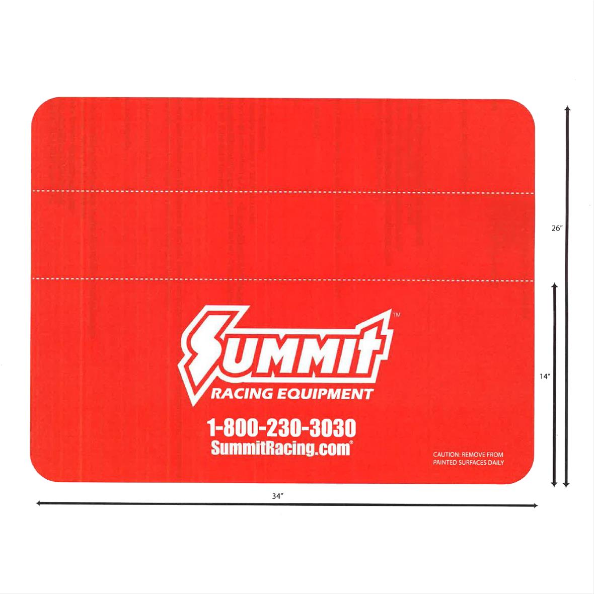 Summit Racing SUM-3619 Summit Racing™ Fender Covers - Zander Auto Parts