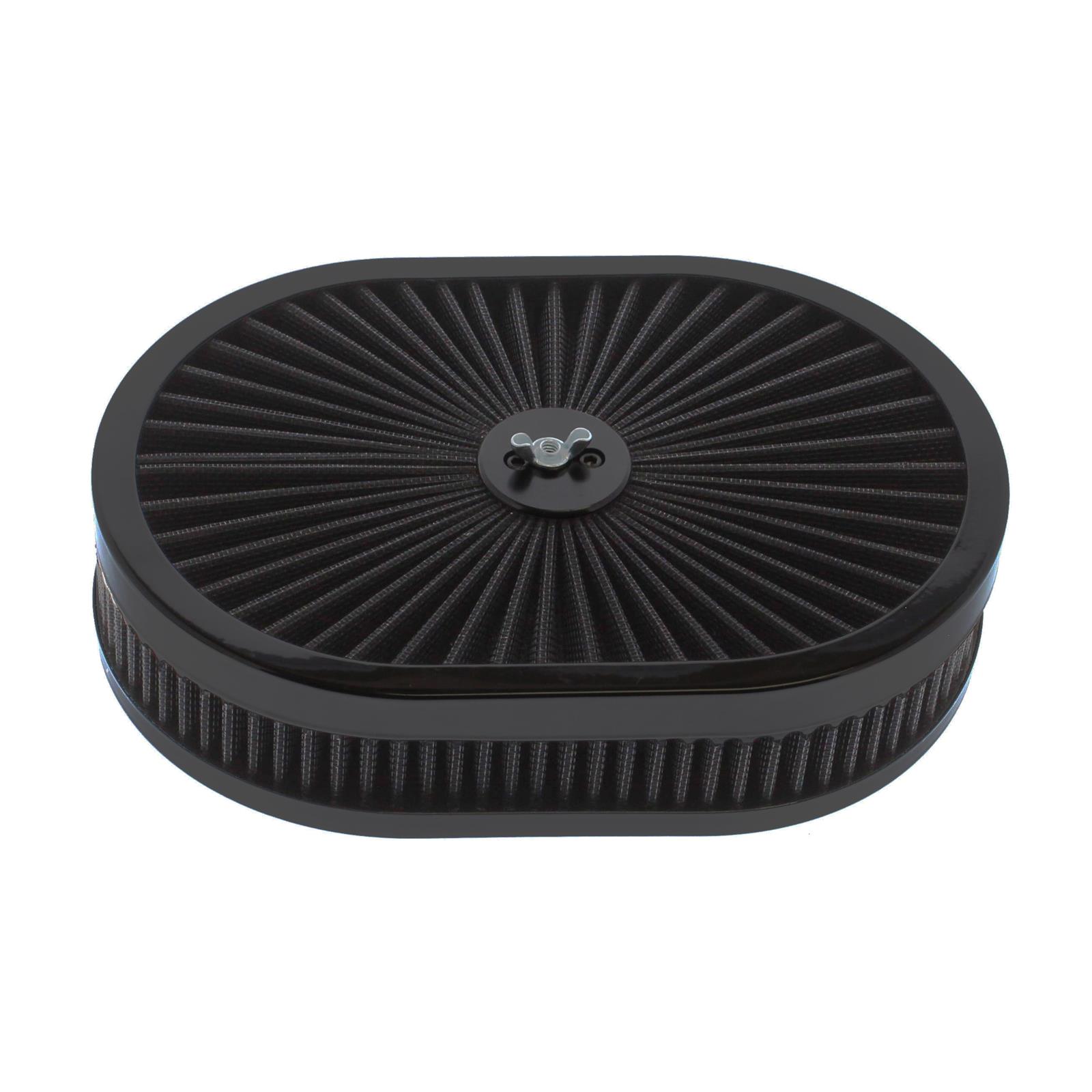 Summit Racing SUM-239525B Summit Racing™ Air Cleaners with Reusable Filters - Zander Auto Parts