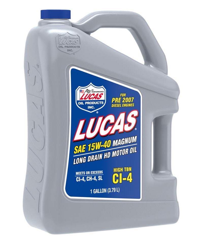 Lucas Oil 10076-1 Lucas Long Drain Truck Oil - Zander Auto Parts