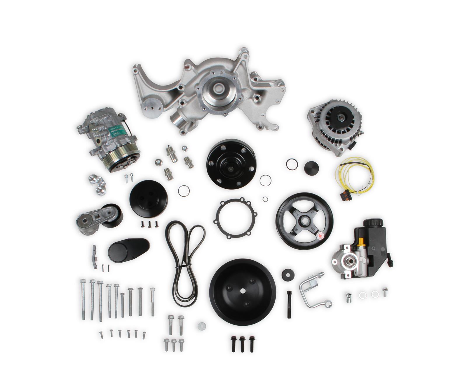 Holley 20-240 Holley Mid-Mount Complete Accessory Systems - Zander Auto Parts