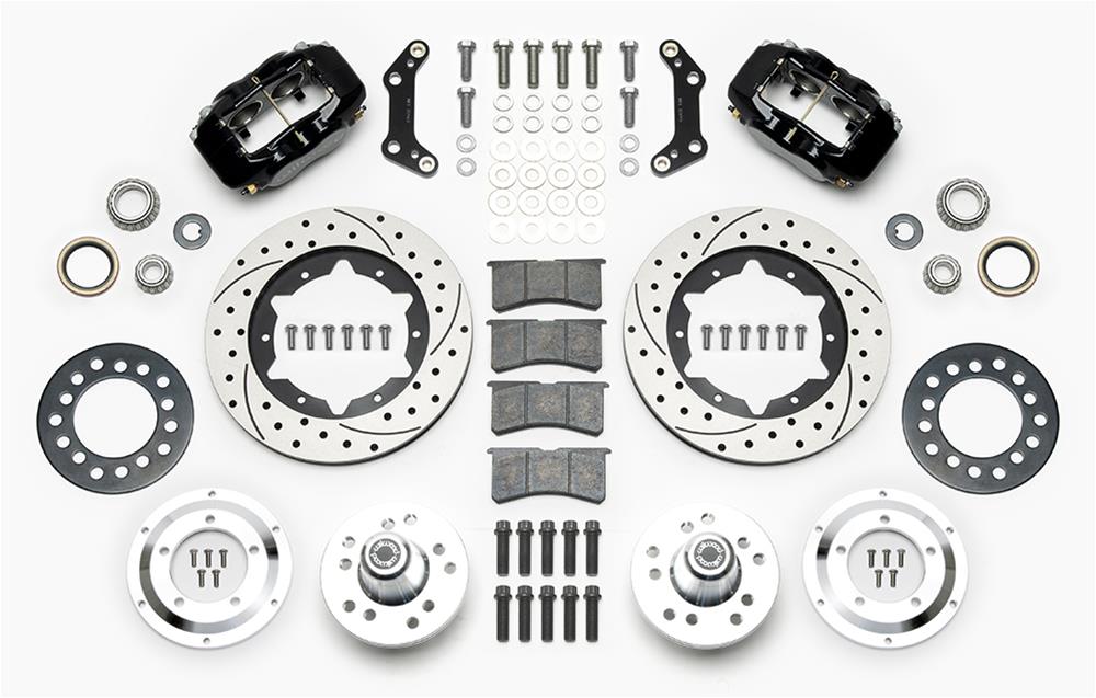 Wilwood Disc Brakes 140-15465-D Wilwood Dynalite Pro Series Front Disc Brake Kits with SRP Rotors - Zander Auto Parts
