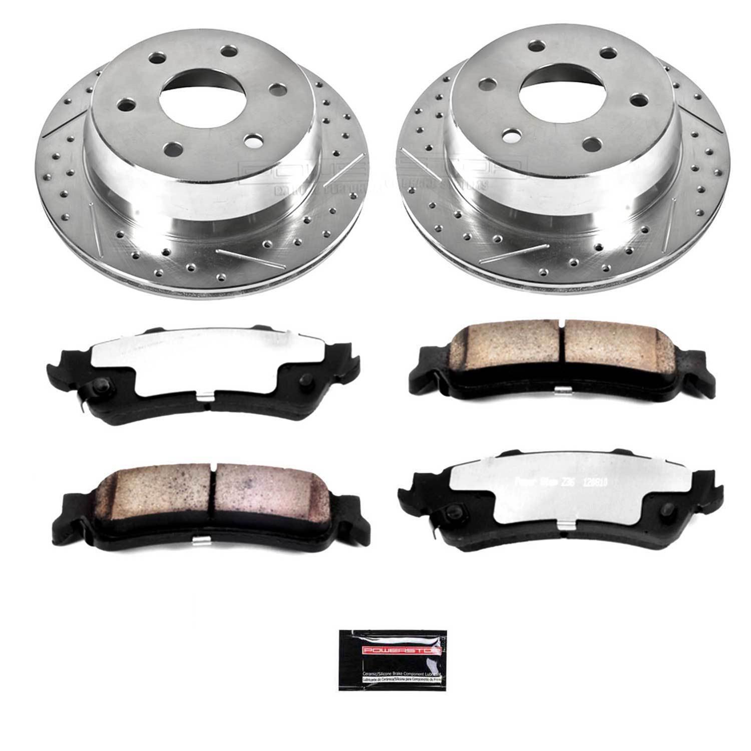 PowerStop K2018-36 PowerStop Z36 Truck and Tow Brake Upgrade Kits - Zander Auto Parts