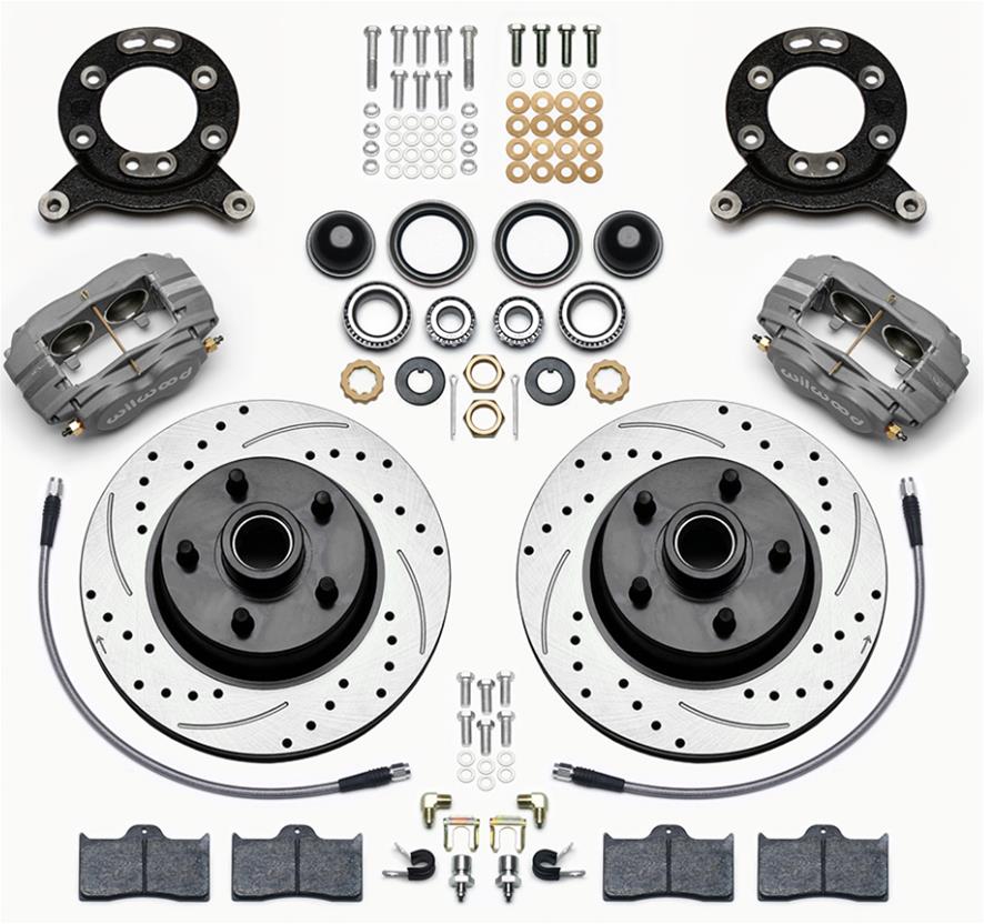 Wilwood Disc Brakes 140-13476-D Wilwood Classic Series Dynalite Front Brake Kits - Zander Auto Parts