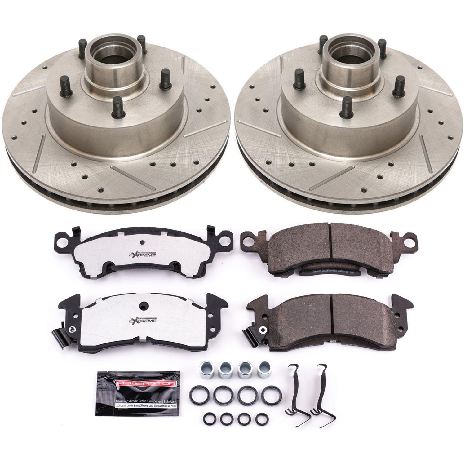 PowerStop K2908-26 PowerStop Z26 Street Warrior Brake Upgrade Kits - Zander Auto Parts