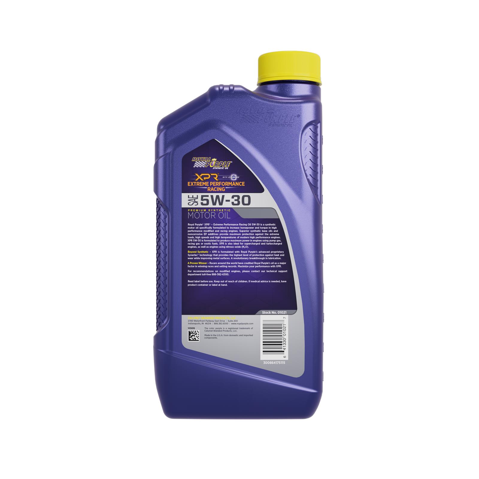 Royal Purple 01021 Royal Purple XPR Extreme Racing Motor Oil - Zander Auto Parts