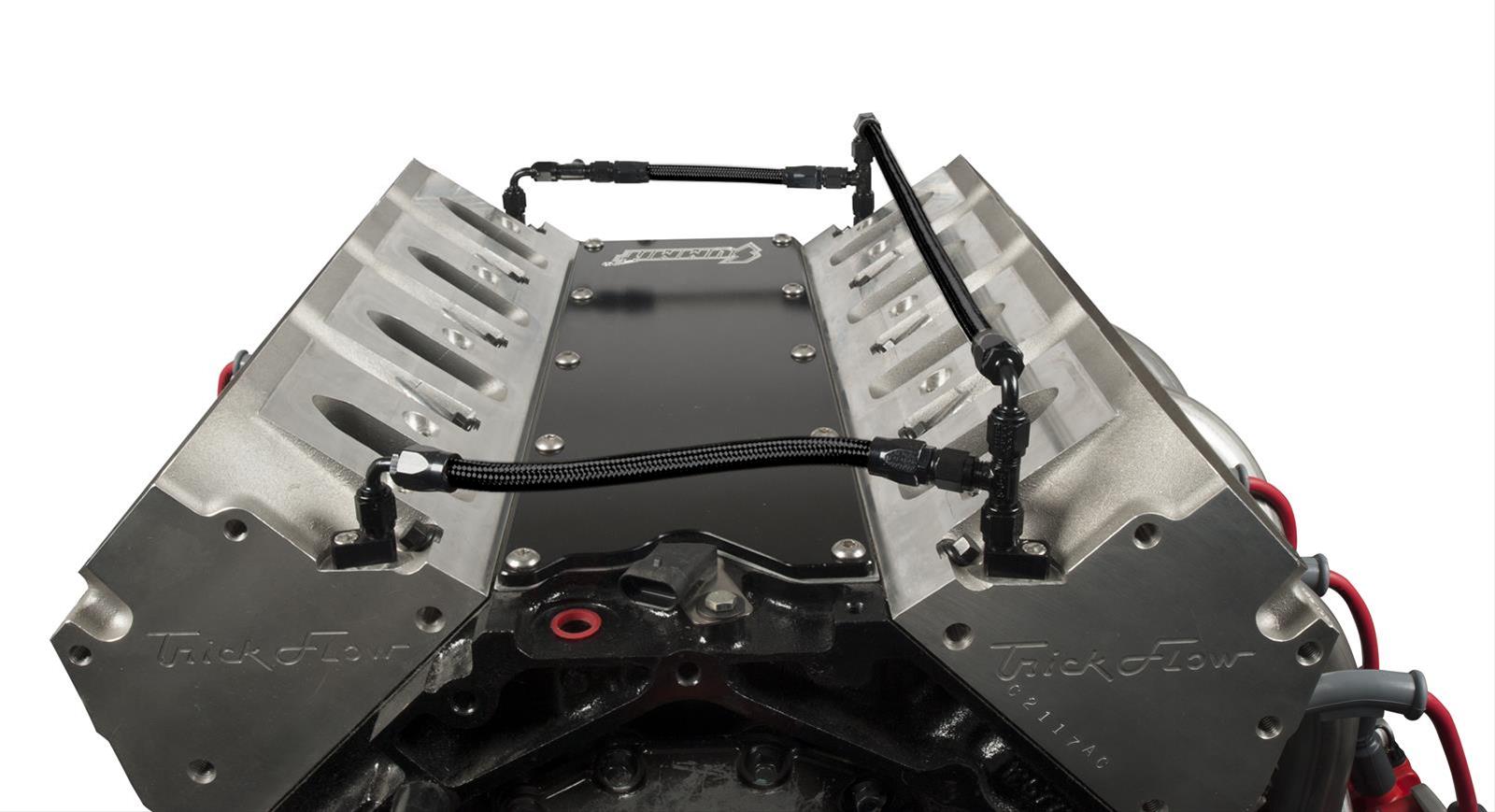 Trick Flow Specialties TFS-306SB601 Trick Flow® Engine Steam Line Plumbing Kits for GM LS - Zander Auto Parts