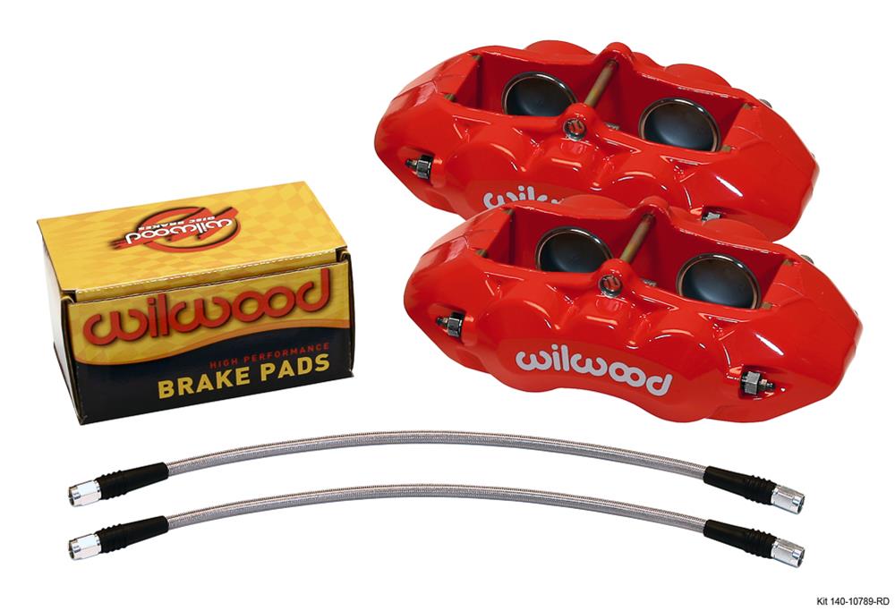 Wilwood Disc Brakes 140-10789-R Wilwood D8-4 Brake Calipers - Zander Auto Parts