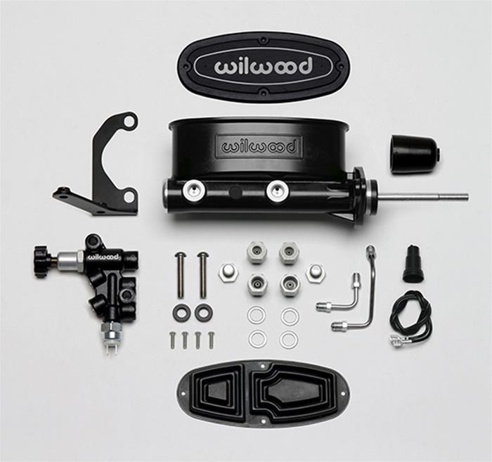 Wilwood Disc Brakes 261-13271-BK Wilwood Aluminum Tandem Master Cylinders - Zander Auto Parts
