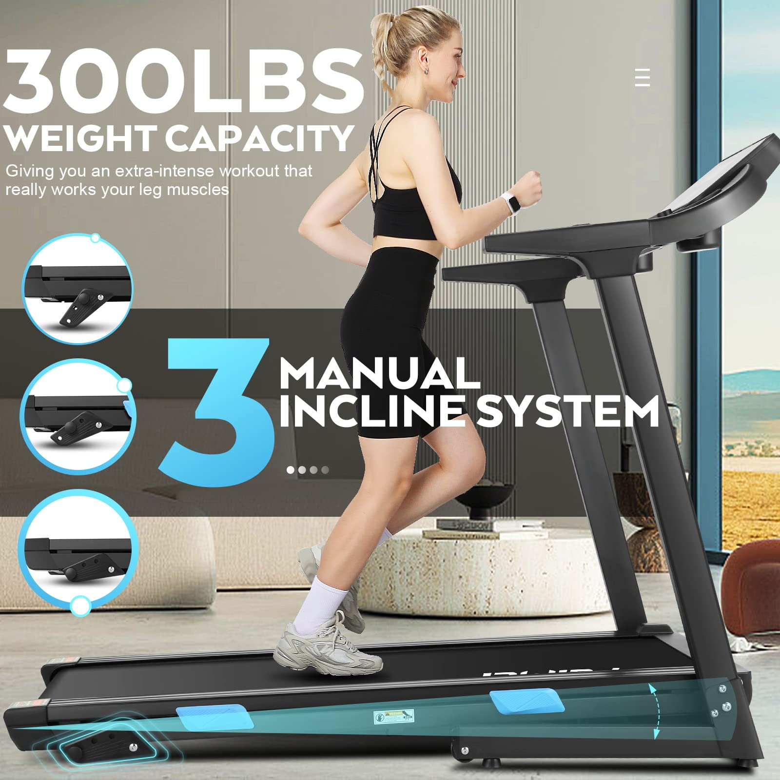 Treadmill Incline FUNMILY Capacity Programs - Zander Auto Parts
