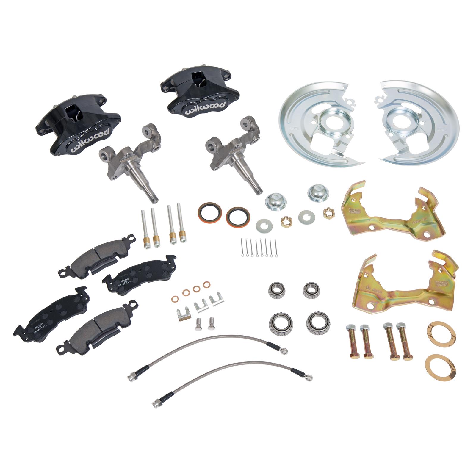 The Right Stuff AFXDC32S The Right Stuff Front Disc Brake Conversion Kits - Zander Auto Parts
