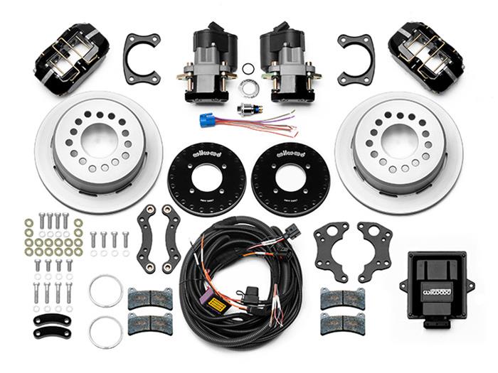 Wilwood Disc Brakes 140-16163 Wilwood Forged DynaPro Low-Profile Rear Electronic Parking Brake Kits - Zander Auto Parts