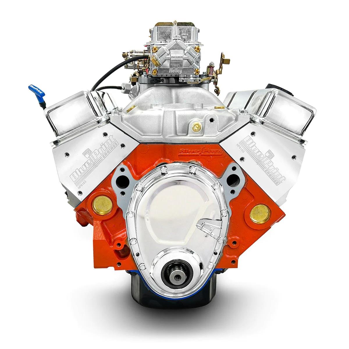 BluePrint Engines BP4002CTC1 BluePrint Engines GM 400 C.I.D. 500 HP Dressed Long Block Crate Engines - Zander Auto Parts