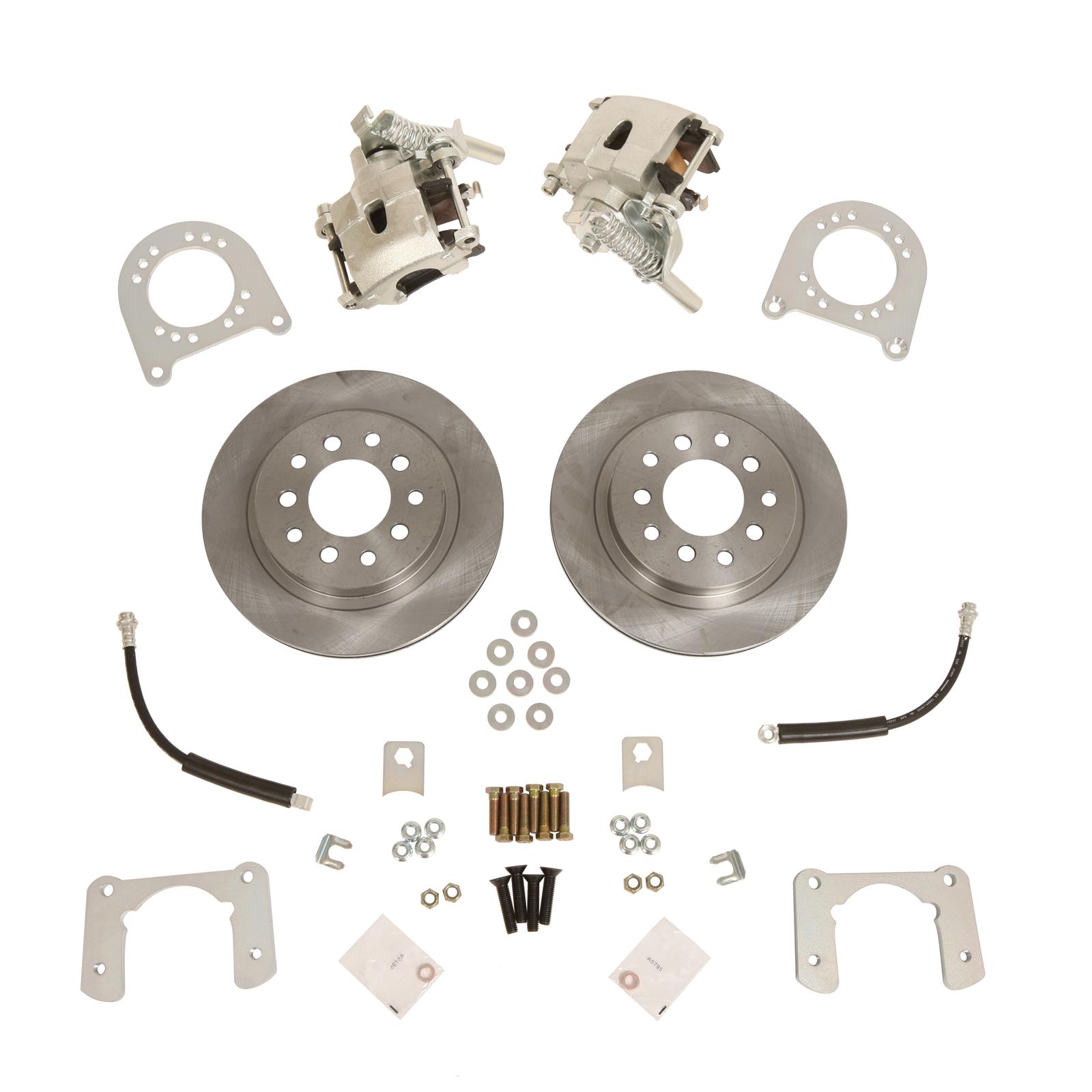Summit Racing SUM-BK3005 Summit Racing™ Rear Drum-to-Disc Brake Conversion Kits - Zander Auto Parts