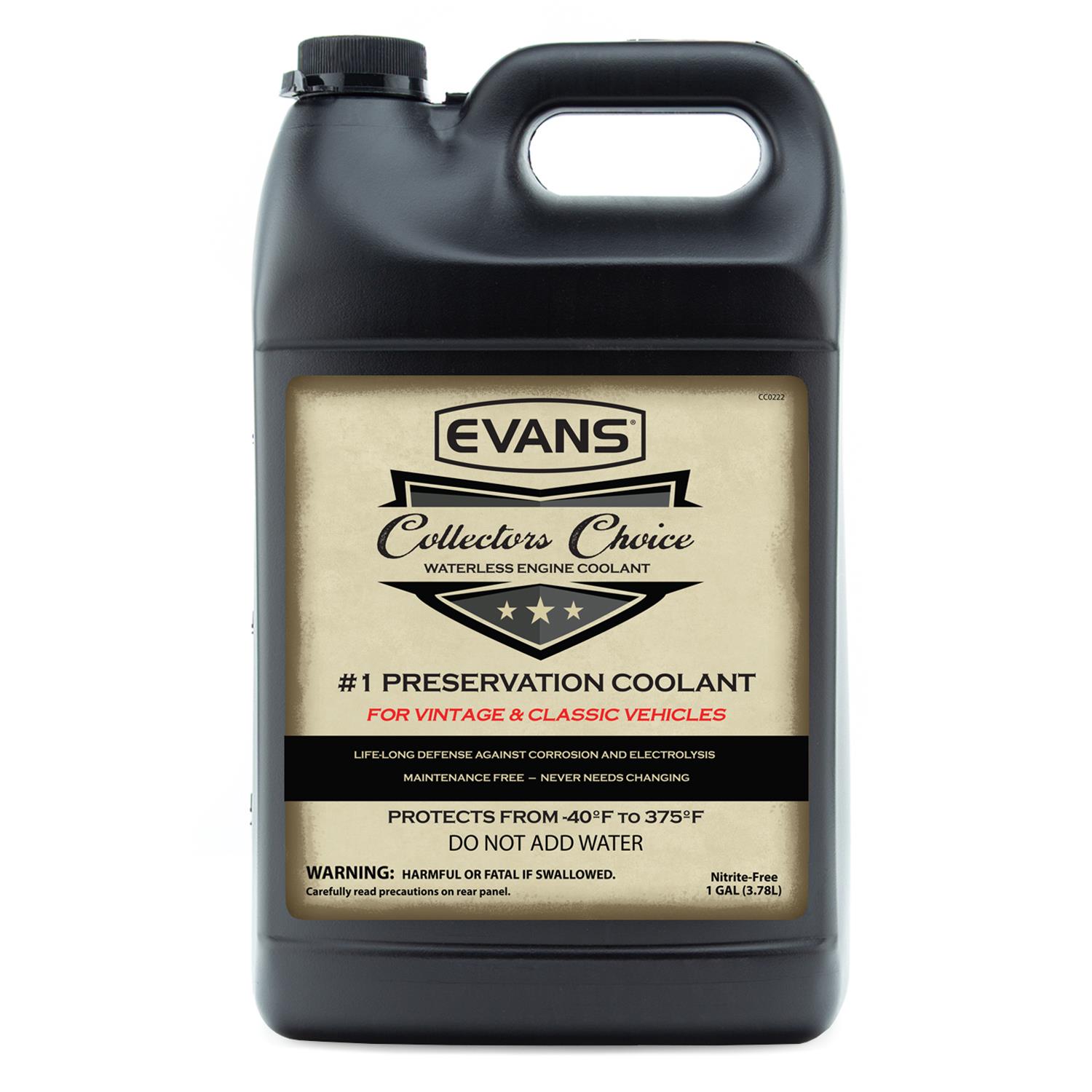 Evans Cooling Systems Inc. EC31001 Evans Waterless Coolant Collectors Choice Coolant - Zander Auto Parts