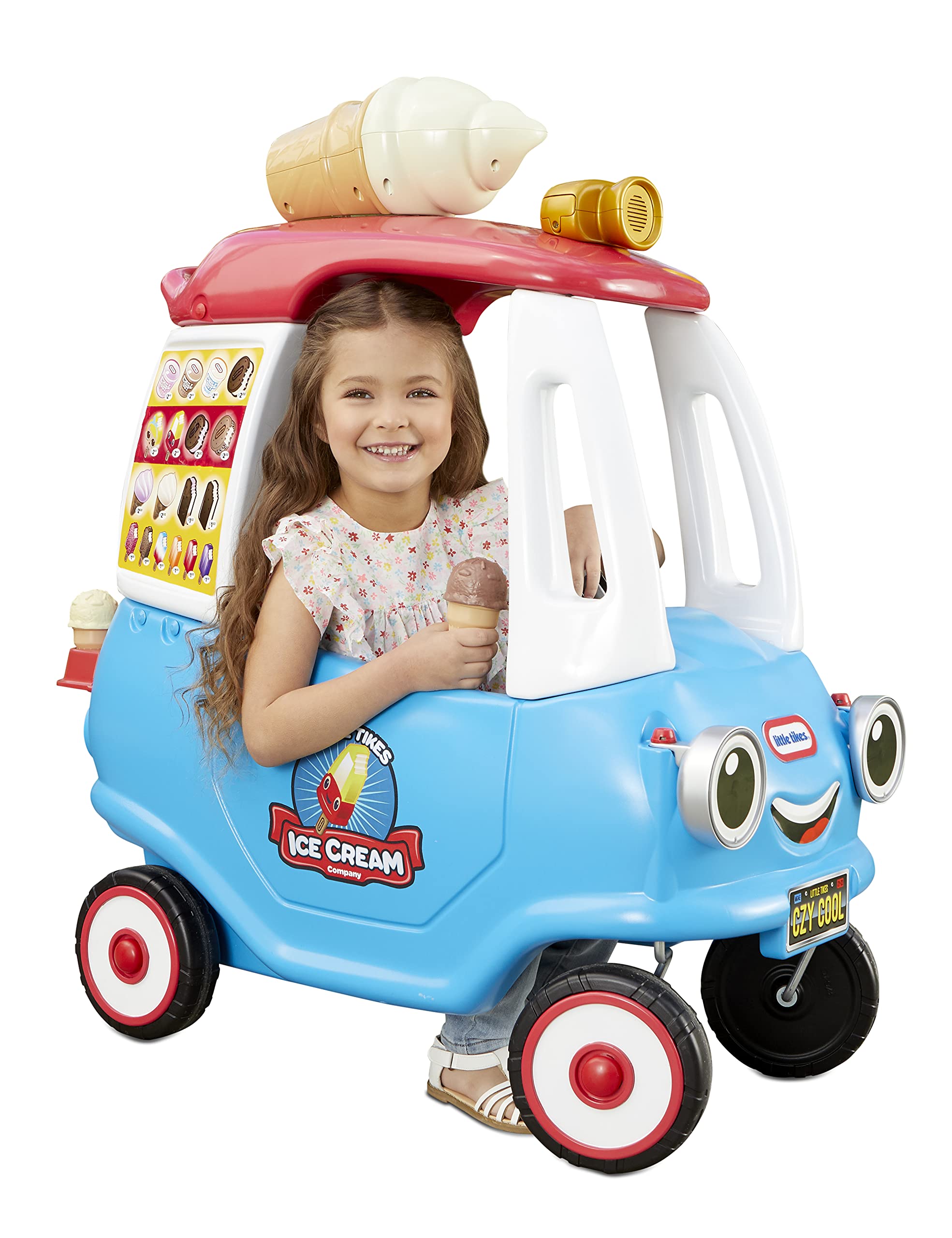 Little Tikes Cream Truck Ride - Zander Auto Parts