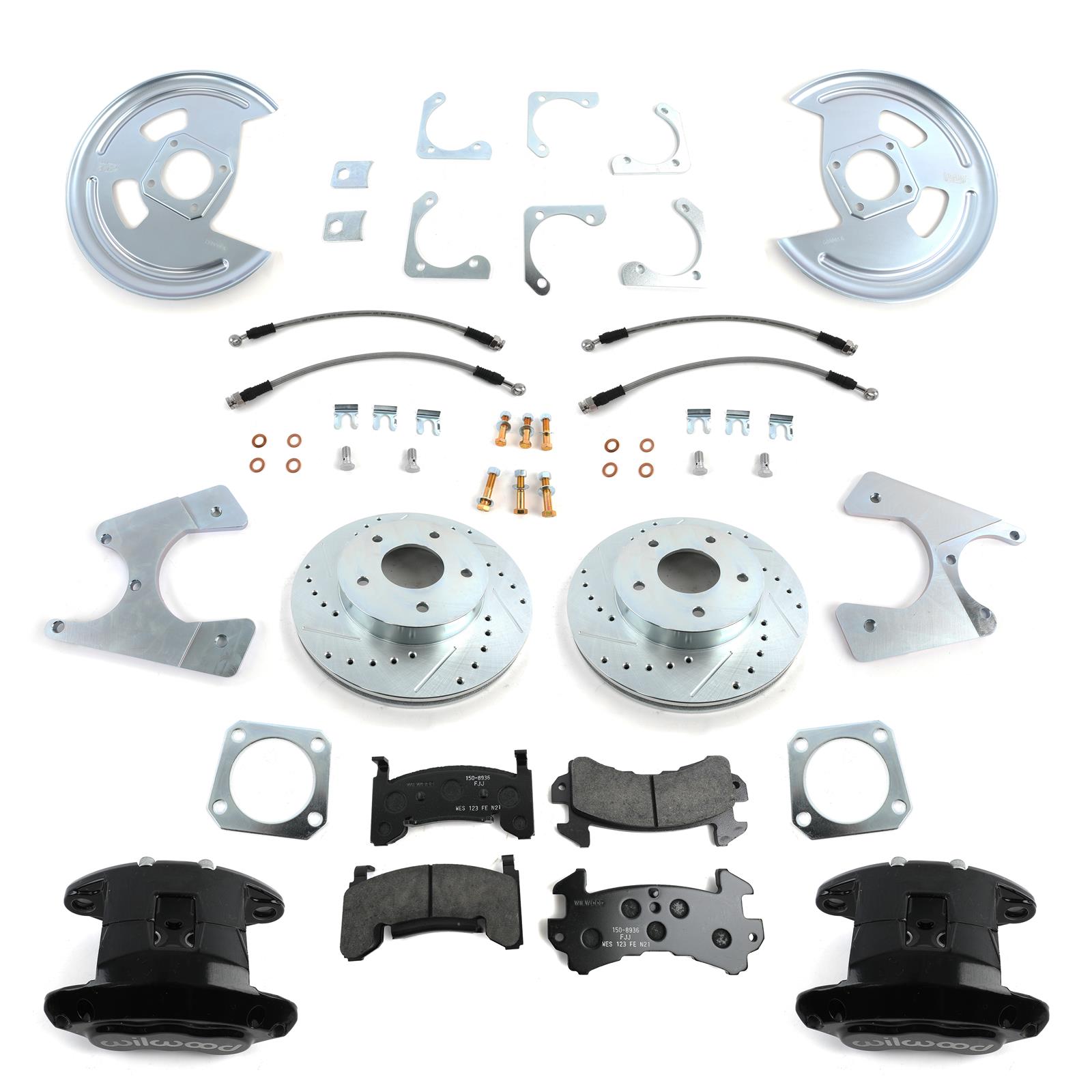 The Right Stuff AFXRDM21S The Right Stuff Performance Series Rear Disc Brake Conversion Kits - Zander Auto Parts