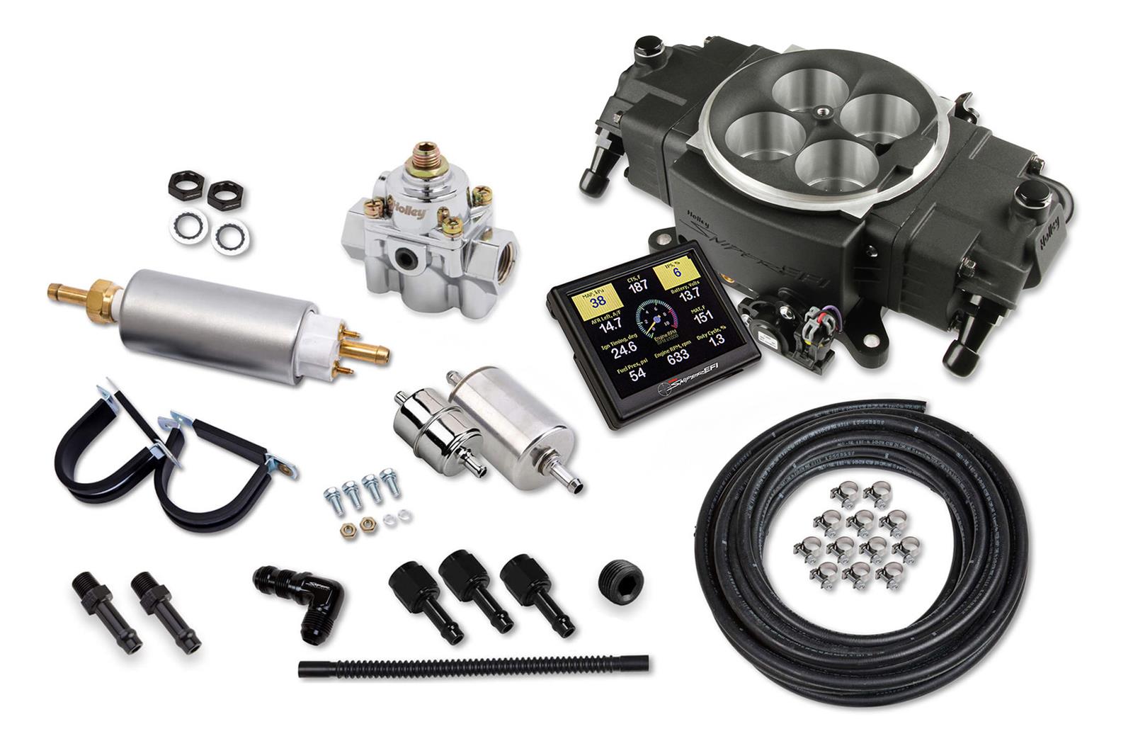 Holley Sniper 550-871K Holley Sniper EFI Stealth 4150 Fuel Injection Systems - Zander Auto Parts