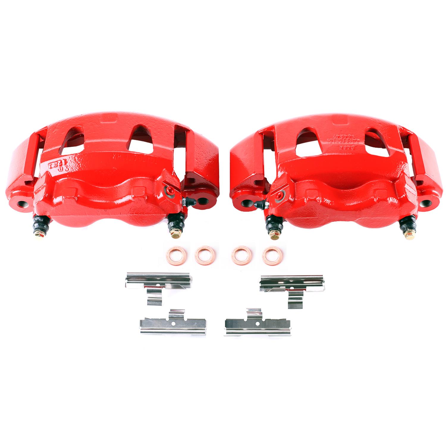 PowerStop S4614 PowerStop Performance Powdercoated Brake Calipers - Zander Auto Parts