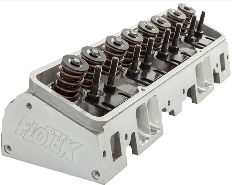 Flotek 102-505FT FLOTEK 180cc Small Block Chevy Cylinder Heads - Zander Auto Parts
