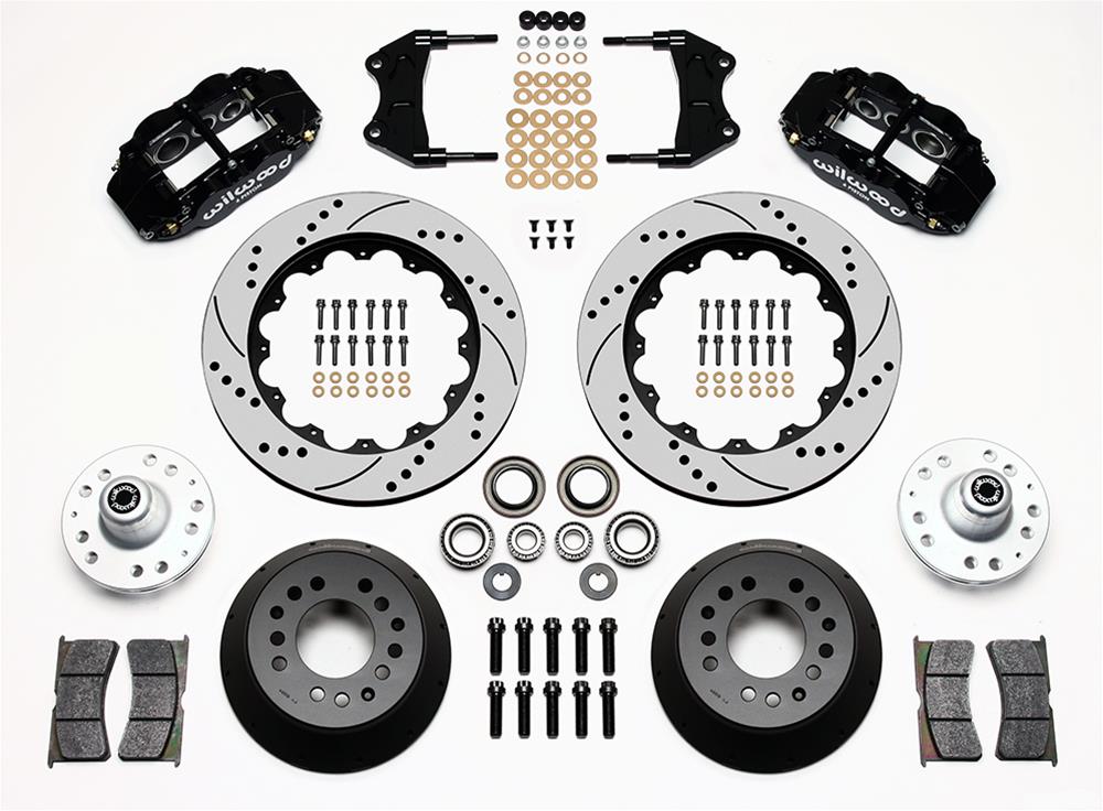 Wilwood Disc Brakes 140-9920-D Wilwood Forged Narrow Superlite 6R Big Brake Front Brake Kits - Zander Auto Parts