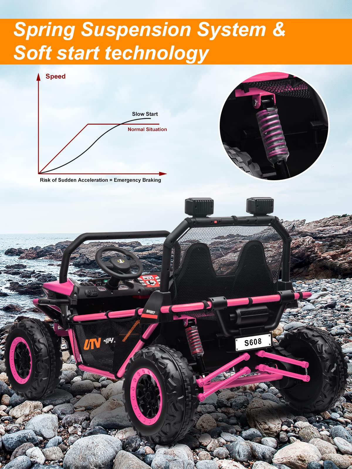 OTTARO Electric Vehicles Powerful Bluetooth - Zander Auto Parts
