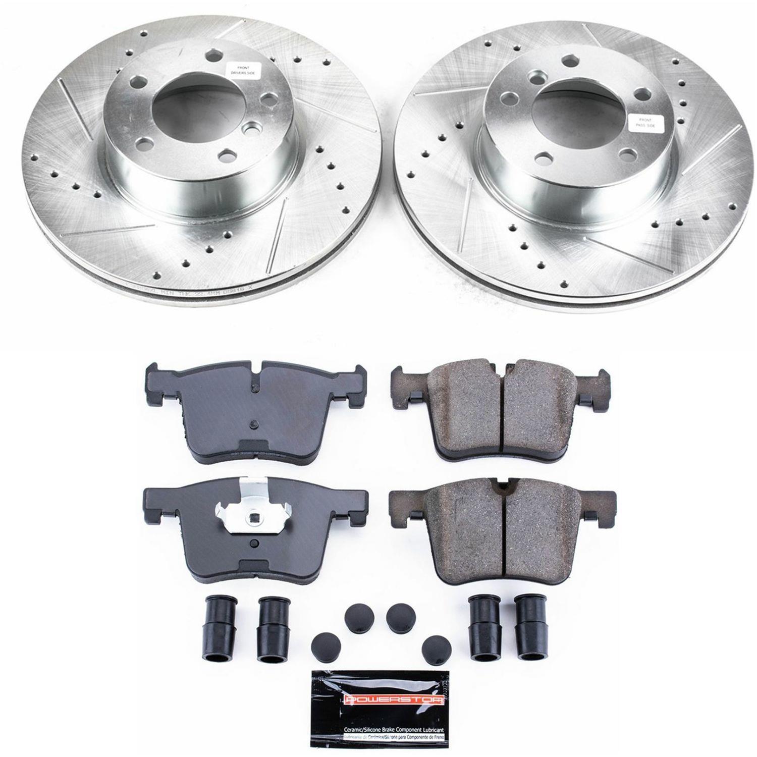 PowerStop K6743 PowerStop Z23 Evolution Sport Brake Upgrade Kits - Zander Auto Parts