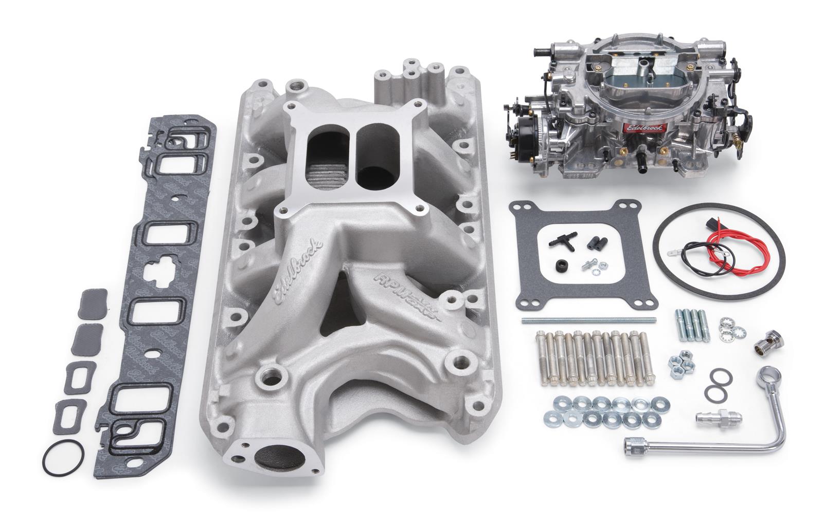 Edelbrock 2034 Edelbrock Performer RPM Air-Gap Intake Manifold and Carburetor Kits - Zander Auto Parts