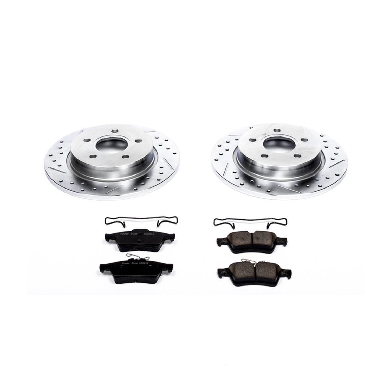 PowerStop K5975 PowerStop Z23 Evolution Sport Brake Upgrade Kits - Zander Auto Parts
