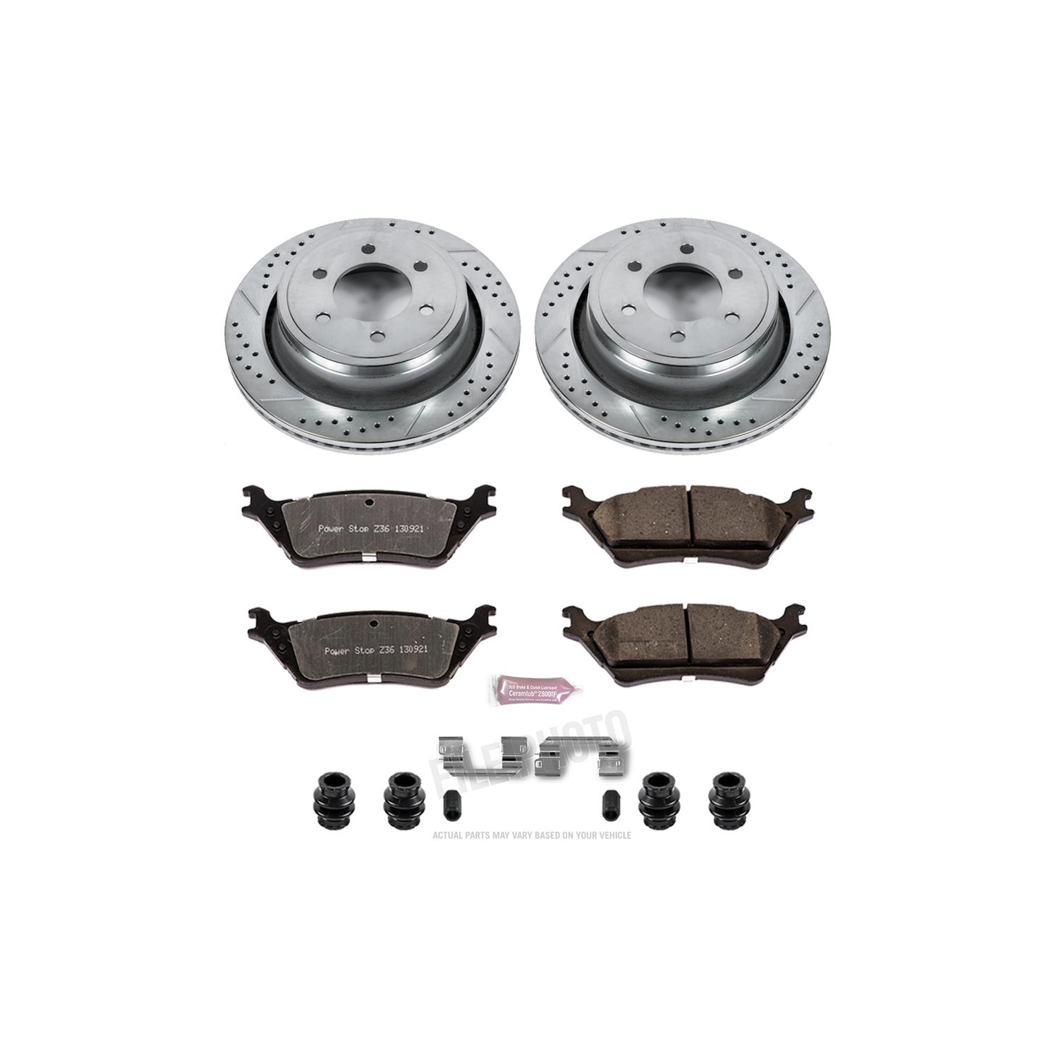PowerStop K6271-36 PowerStop Z36 Truck and Tow Brake Upgrade Kits - Zander Auto Parts