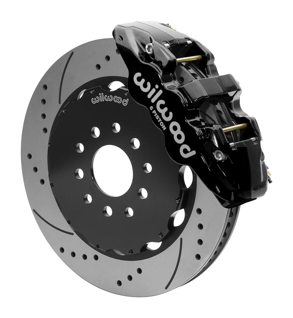 Wilwood Disc Brakes 140-15705-D Wilwood AERO6 Big Brake Front Brake Kits - Zander Auto Parts
