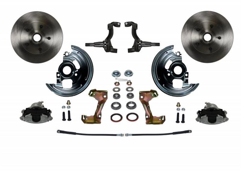 Leed Brakes FC1002SM LEED Brakes Front Disc Brake Conversion Kits - Zander Auto Parts