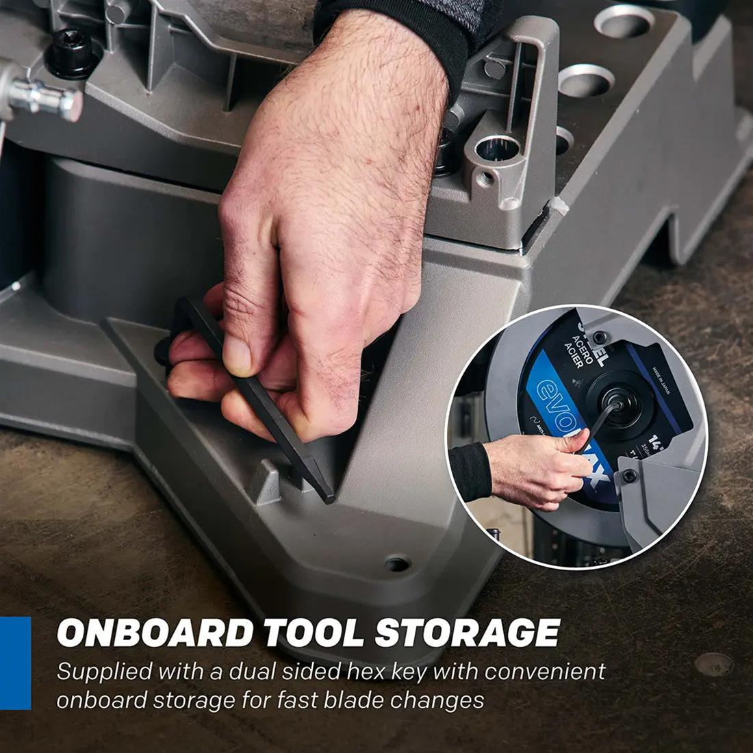 Evolution Powertools 102-0004A Evolution S14MCS 14 in.Metal Cutting Mitering Chop Saws - Zander Auto Parts