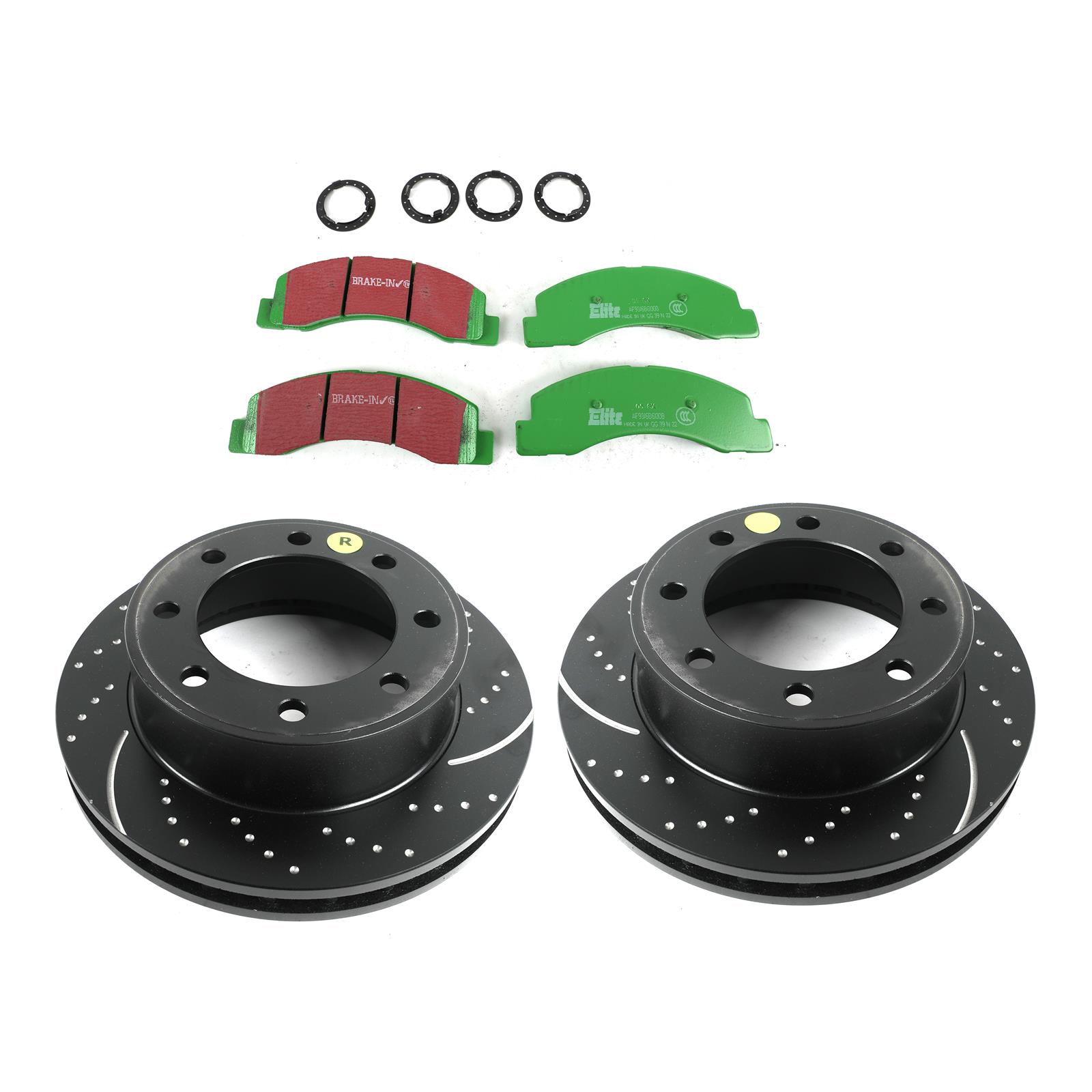 EBC Brakes S3KF1081 EBC Stage 3 Truck and SUV Disc Brake Kits - Zander Auto Parts
